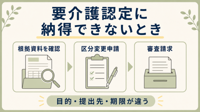 Oyatetsu featured post 136 yokaigo nintei fufuku kubunhenko shinsaseikyu