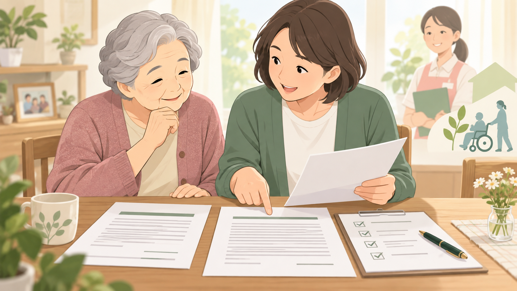 Oyatetsu parent care service contract featured